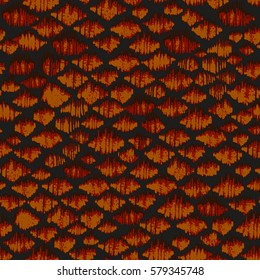 Animal skin pattern snake spots background vector. Effect rough primitive textured background.