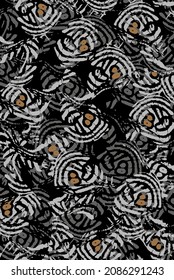 animal skin pattern textile illustration