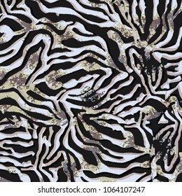 animal skin pattern in vector