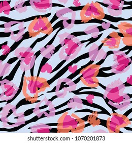 animal skin  pattern in vector