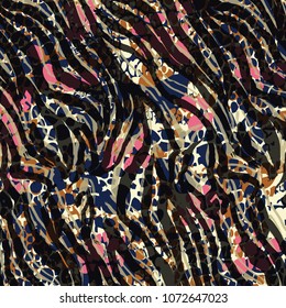 animal skin pattern in vector