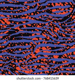 animal skin pattern in vector