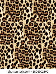 Animal Skin Print Pattern All Over Stock Vector (Royalty Free ...