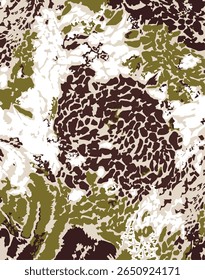 animal skin prints ,Leopard, snake, zebra, tiger safari africa seamless pattern vector design for fashion,fabric and all prints on white background