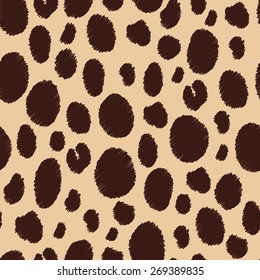 Animal skin. Seamless patterns.