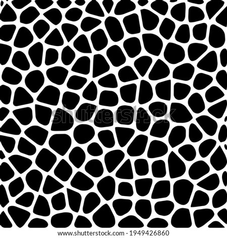 Animal skin texture pattern. Elephant crocodile snake or reptile vector skin texture print