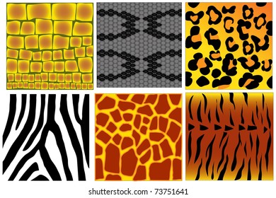 Animal skin textures