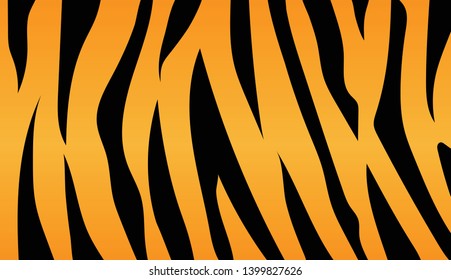 Animal skin, tiger pattern, abstract pattern, stripes background, fabric vector illustration, amazing hand drawn poster, banner.