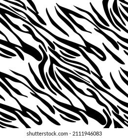 Animal skin. Vector texture. Imprint. Decorative background. Safari seamless pattern. Wildlife