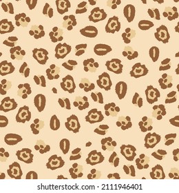 Animal skin. Vector texture. Imprint. Decorative background. Safari seamless pattern. Wildlife