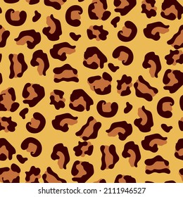 Animal skin. Vector texture. Imprint. Decorative background. Safari seamless pattern. Wildlife