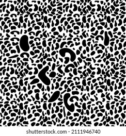 Animal skin. Vector texture. Imprint. Decorative background. Safari seamless pattern. Wildlife