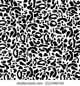 Animal skin. Vector texture. Imprint. Decorative background. Safari seamless pattern. Wildlife