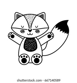 Animal Skunk cartoon