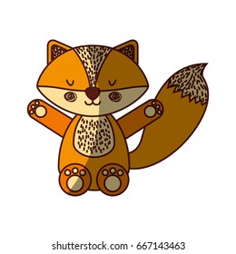 Animal Skunk cartoon