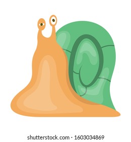 Animal snail vector icon.Cartoon vector icon isolated on white background animal snail.