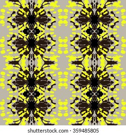 Animal snake abstract print seamless vector design can be used as interior pattern or clothes pattern.