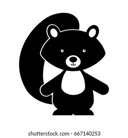 Animal squirrel cartoon
