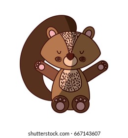 Animal squirrel cartoon