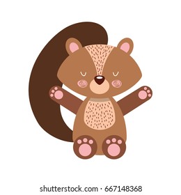 Animal squirrel cartoon