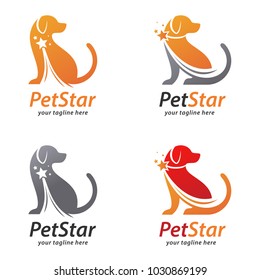 Animal Star Logo Template