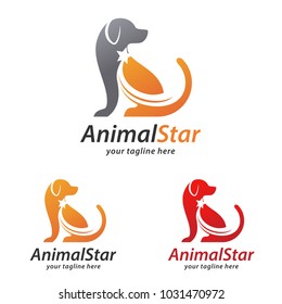 Animal Star Logo Template