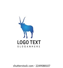 Animal stencil, Farm animals logo design vector 
