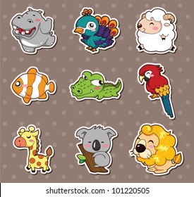 animal stickers