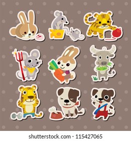 animal stickers