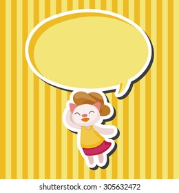 animal summer cartoon theme elements