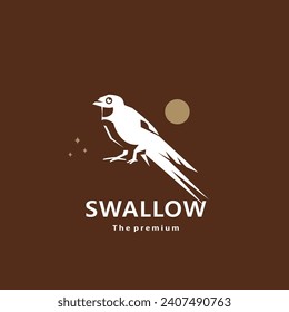 ingitis animal perdigones logotipo natural vectorial icono silueta retro hipster