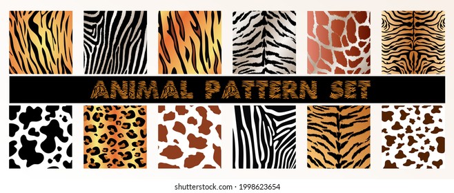 Animal texture pattern for clothing print, wrapping, wallpaper