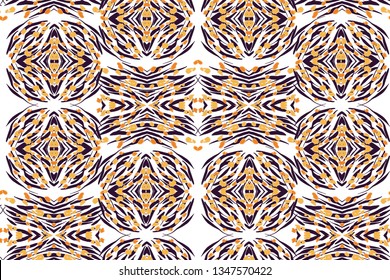 Animal texture seamless background pattern. Fashion print, textile design. Cute pattern. Vector.