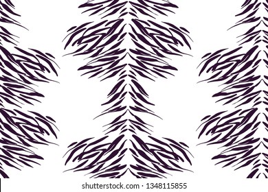 Animal texture seamless background pattern. Fashion print, textile design. Cute pattern. Vector.
