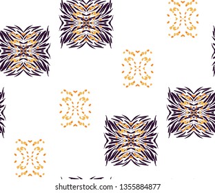 Animal texture seamless background pattern. Fashion print, textile design. Cute pattern. Vector.