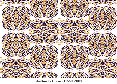 Animal texture seamless background pattern. Fashion print, textile design. Cute pattern. Vector.