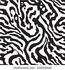 Animal texture, zebra print, black and white print