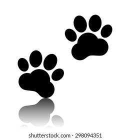 Animal Tracks. Vector illustration