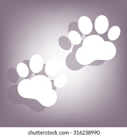 Animal Tracks. Vector illustration