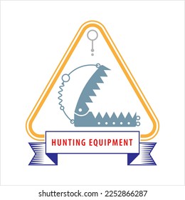 Animal Trap Icon, Animal Catching Trap Vector Art Illustration