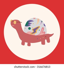 animal turtle cartoon theme elements vector,eps