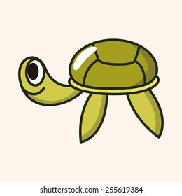 animal turtle theme elements