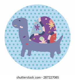 animal turtle theme elements vector,eps