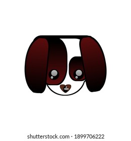 Animal Vector Cute Dog On Illustration Image,perfect for kids education Brochures,Print on Kid T Shirt etc