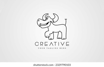 archivo de plantillas de diseño de vector animal eps 10 