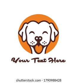animal vector. dog face vector