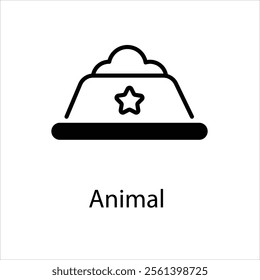 Animal Vector icon stock illustration