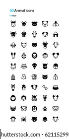 Animal vector icons