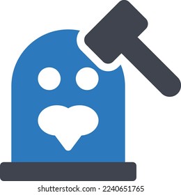ilustración del vector animal sobre un fondo transparente. Símbolos de calidad superior. Iconos vectoriales de glifos para diseño de conceptos y gráficos. 
