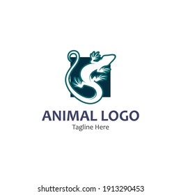 Animal Vector Lizard Salamander Gecko Crocodile And Reptiles Design Logo